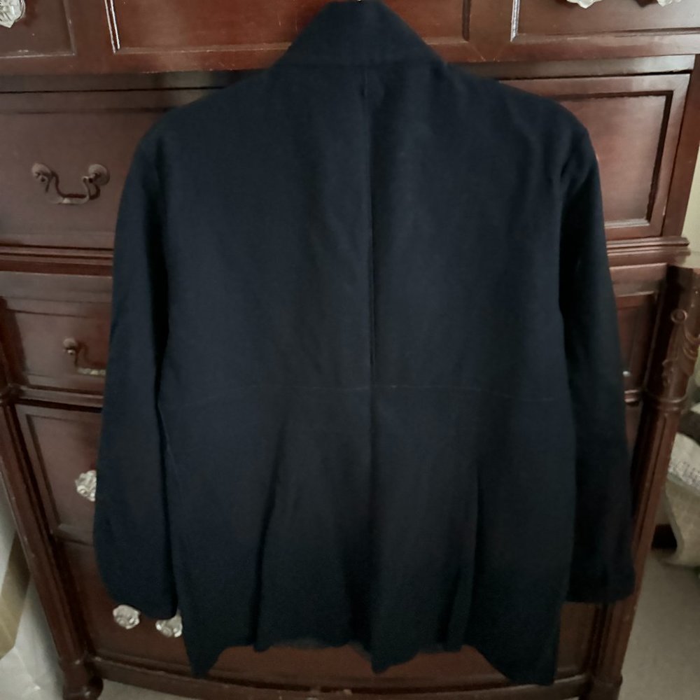 John Mark Felt Button Front Black & Gray Jacket -… - image 2